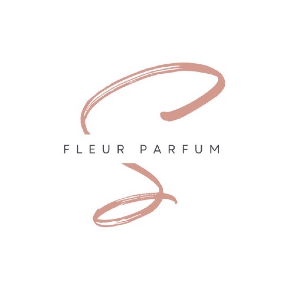 ブランドロゴ「FLEUR PARFUM」フランス語で「花の香り」という意味